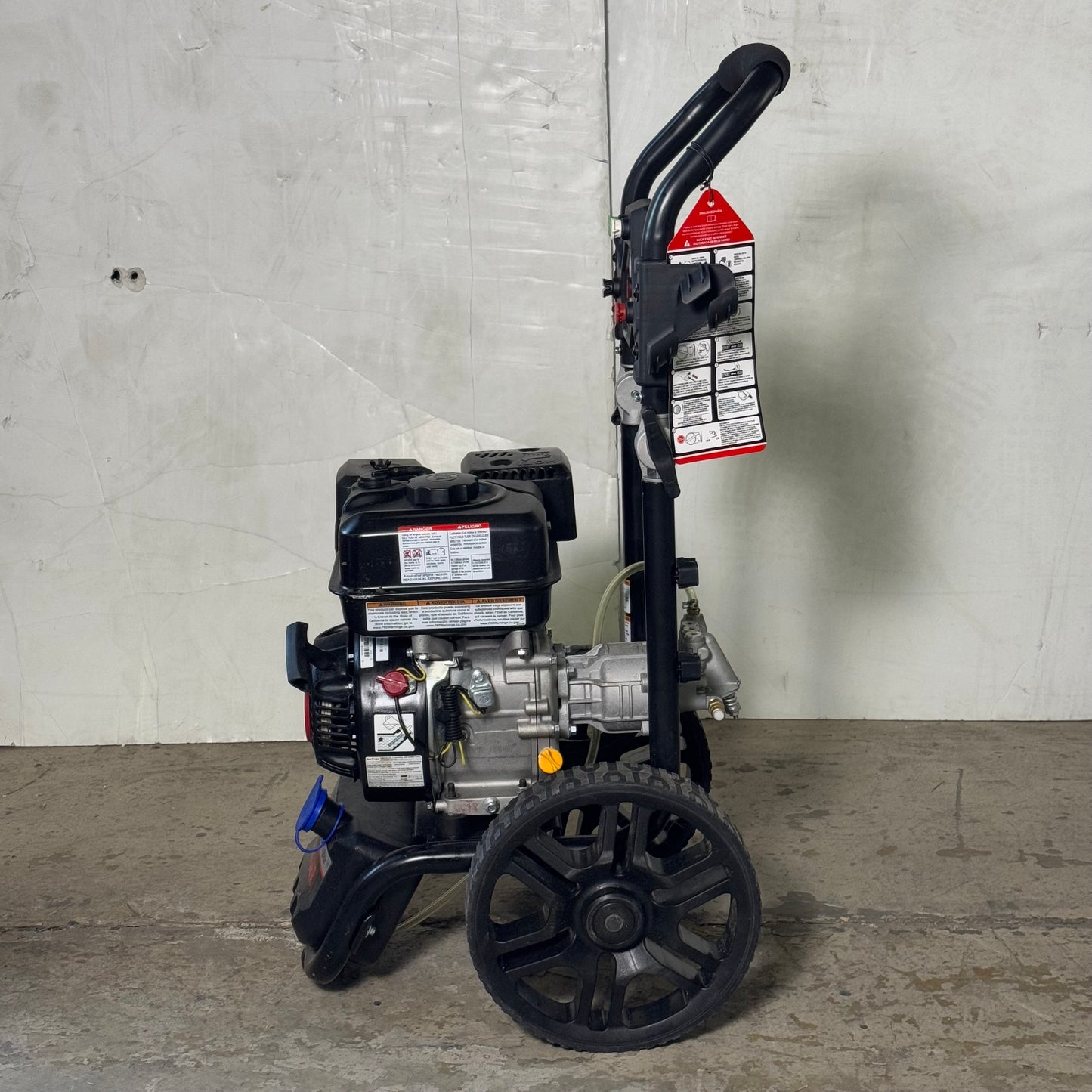 ZA@ POWER Pressure Washer 3200 PSI Deep Cleaning Axial Cam Pump PWF3201SH Sz 40”Hx17”Lx12”W (AS-IS, Used)