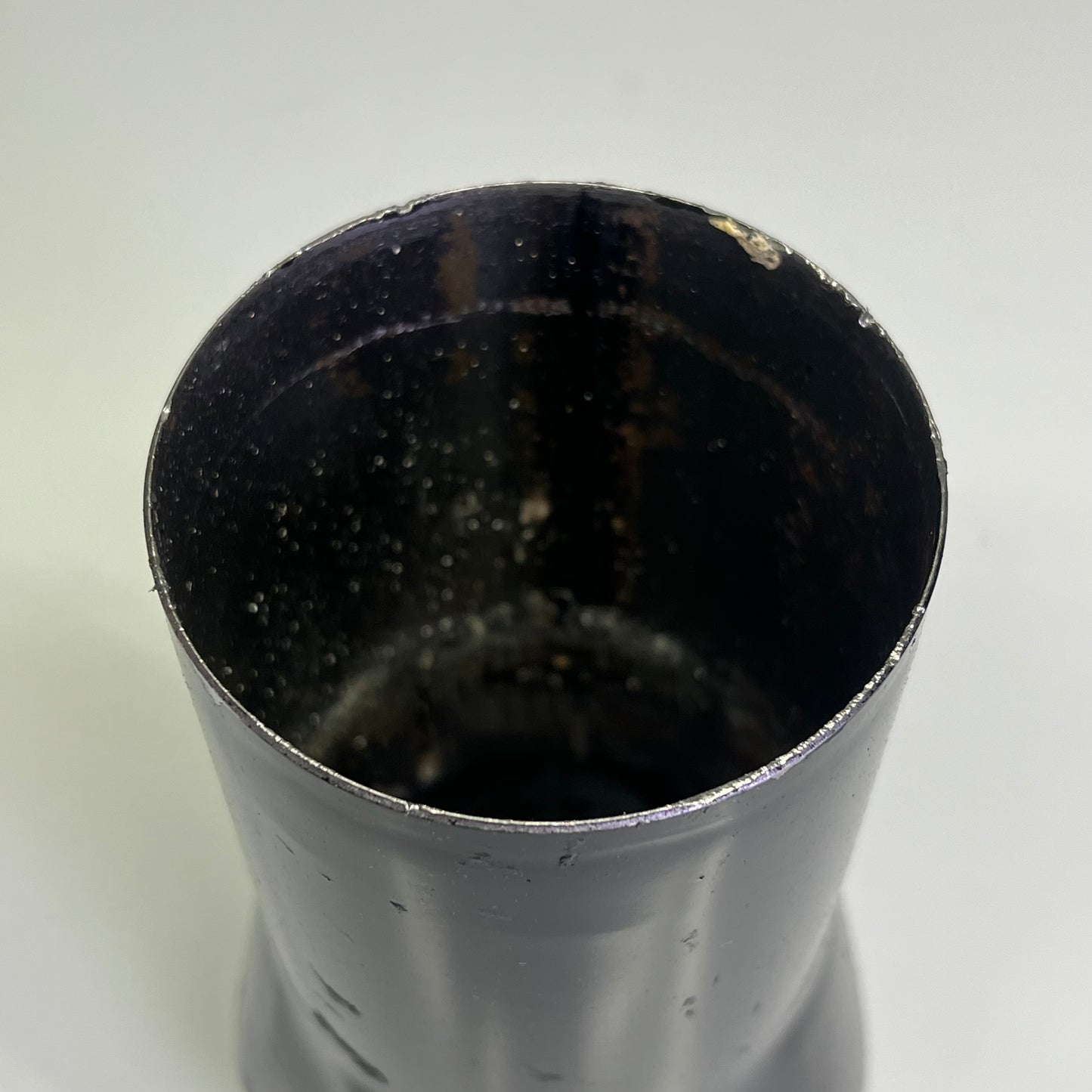 SCHOENFELD Steel Slip-On Collector 1-7/8 3-1/2" Outlet 9" Long Black SCHSO83541