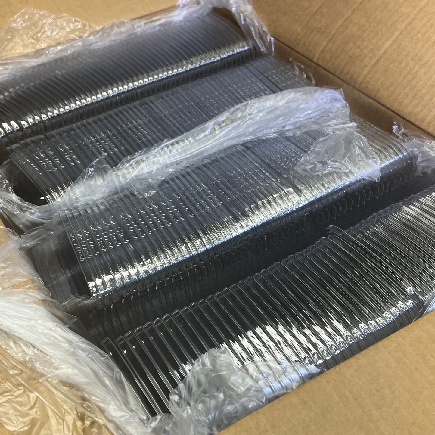 ZA@ INLINE PLASTICS  (200 CASE) Tamper Evident & Tamper Resistant Clamshell 20 oz Clear TS20