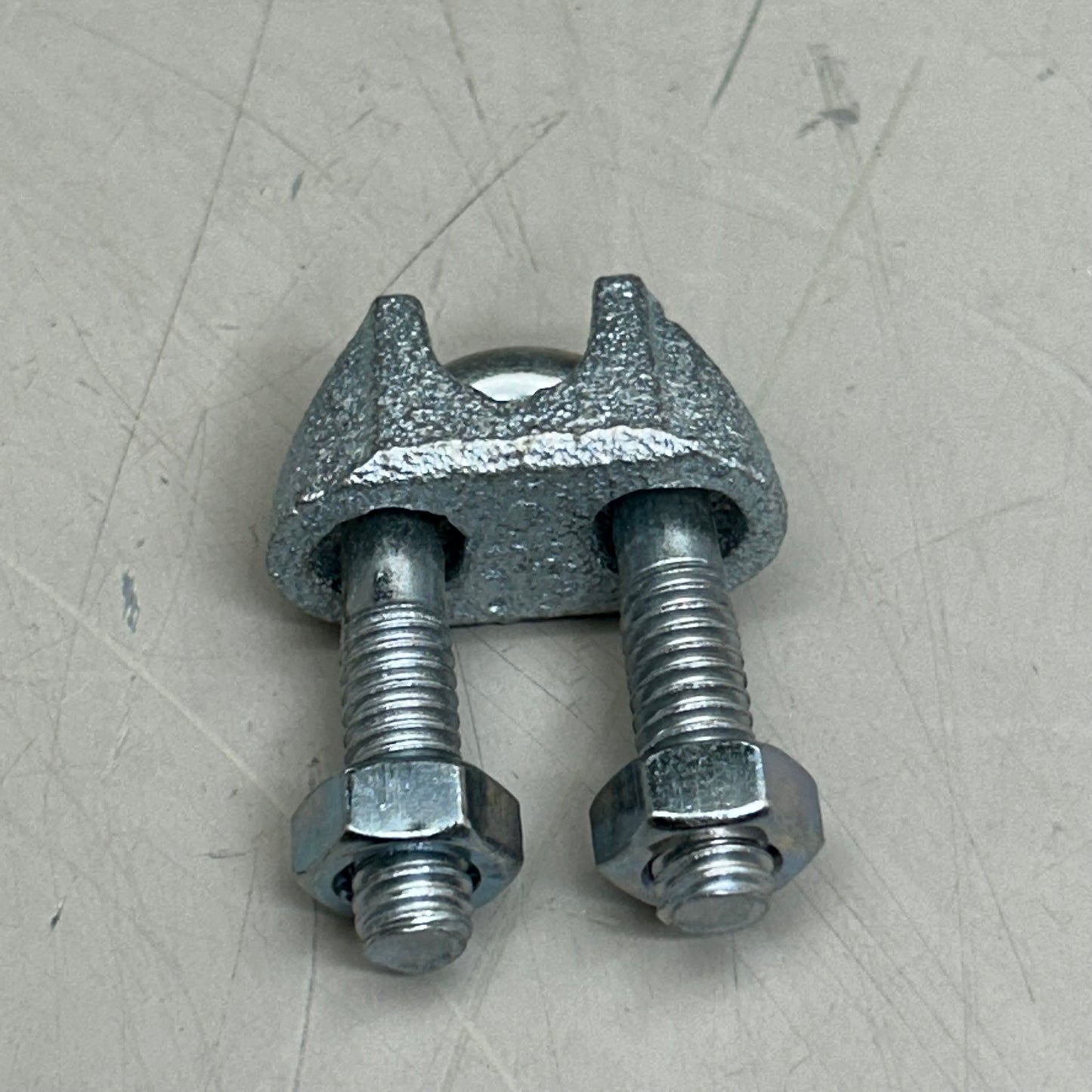 HANHUA (10 Pack) Stainless Steel Wire Rope Clip Cable Clamp 5/16" Chrome