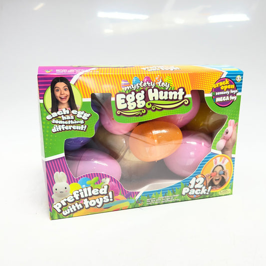 EGG HUNT (2 PACK of 12 Toys Easter) Mystery Toy Easter 12 Pack Various 20244-5