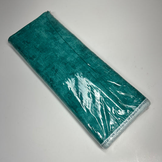 NORTHCOTT Canvas Textured Basics Fabric Tonal Print 15 Yds Turquoise 9030-62