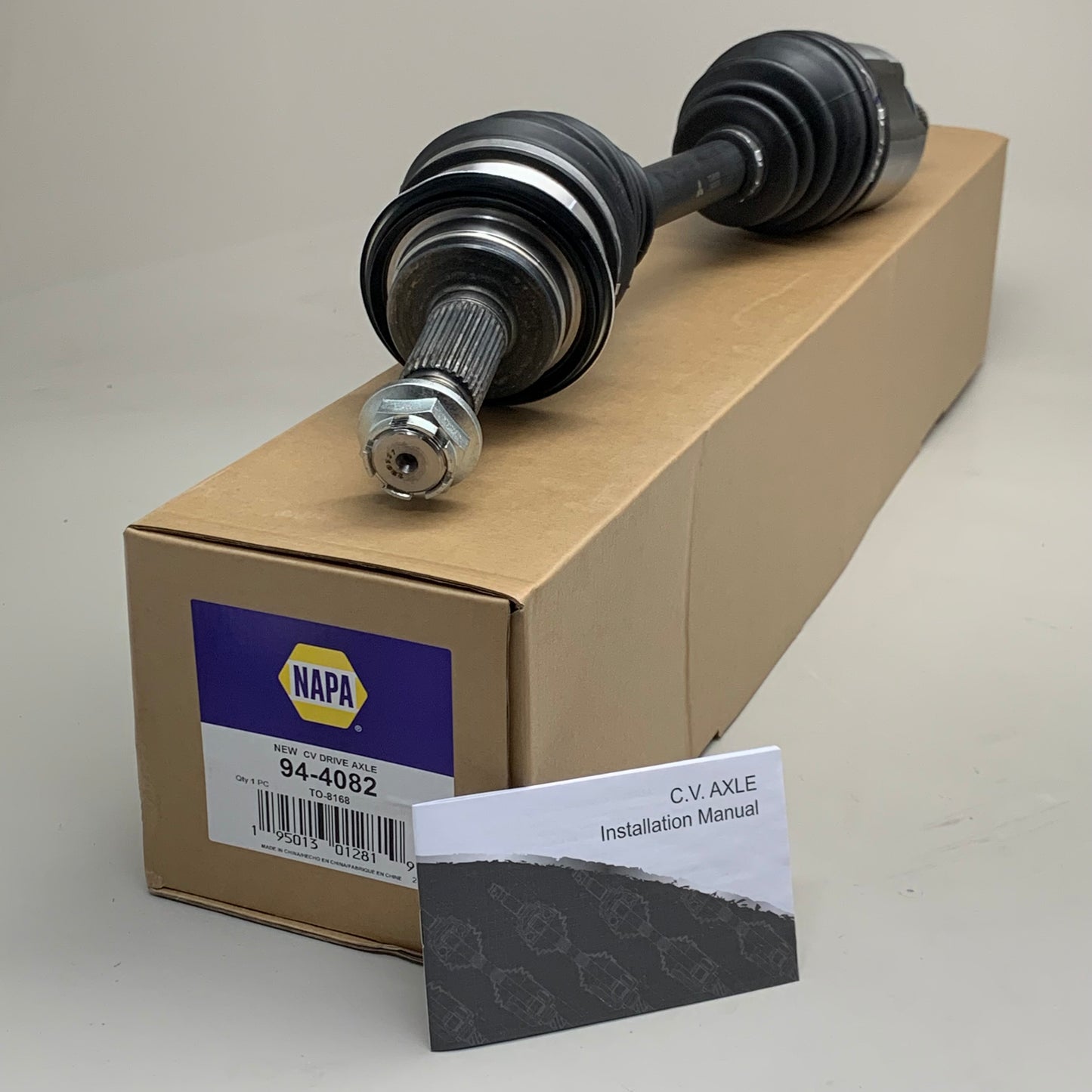 NAPA CV Drive Axle Grooved 25.43" for Lexus & Toyota 2003-23 TO-8168 94-4082