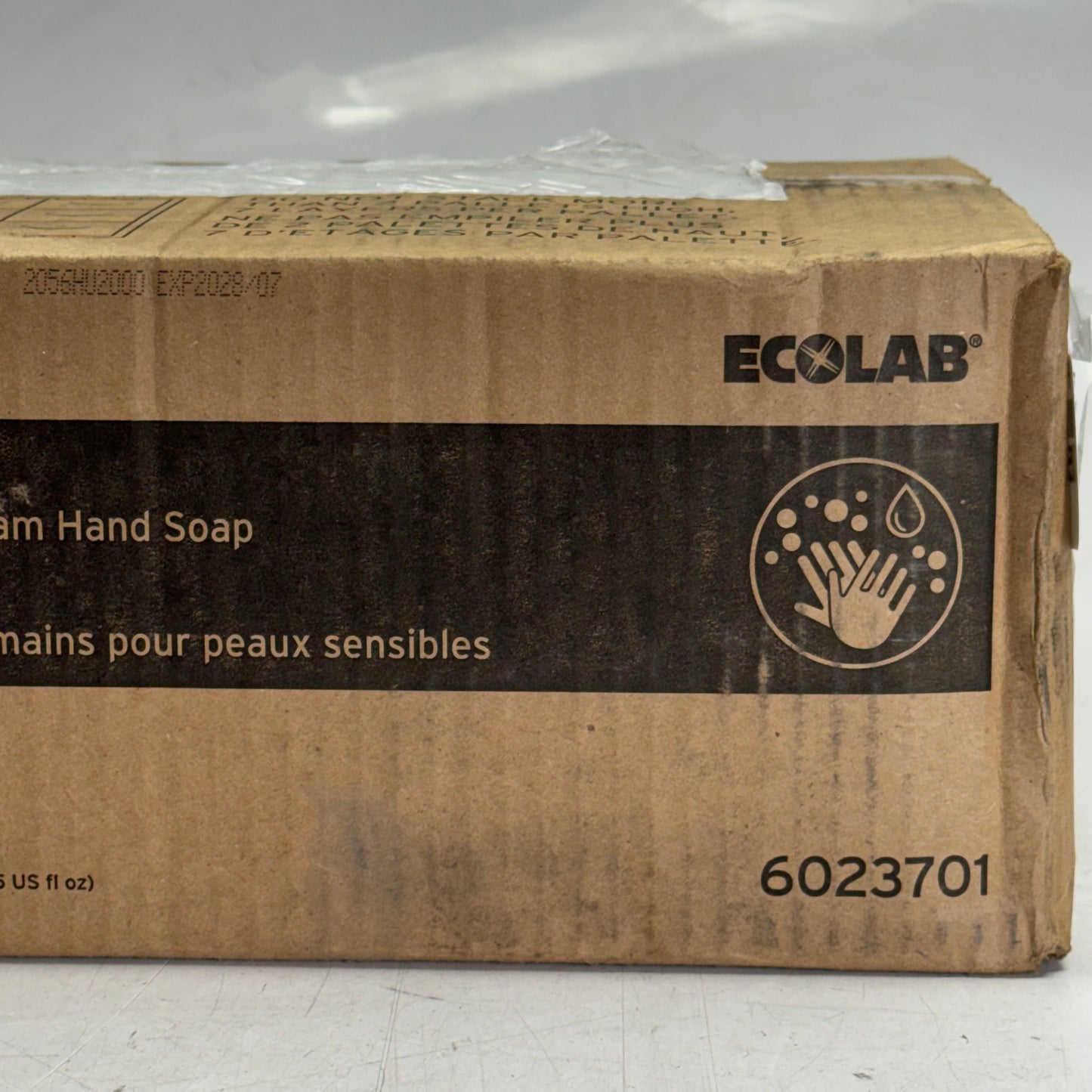 ECOLAB (6 PACK) Sensitive Skin Foam Hand Soap 25 fl oz. 6023701 BB 07/28
