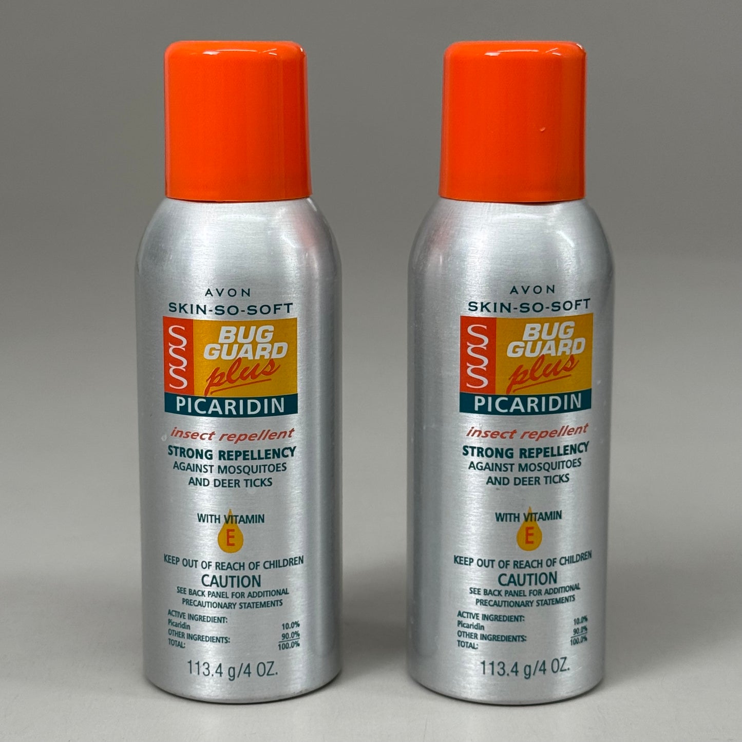 AVON (2 PACK) Bug Guard Plus Strong Insect Repellent w/ Vitamin E BB 12/25 4 oz