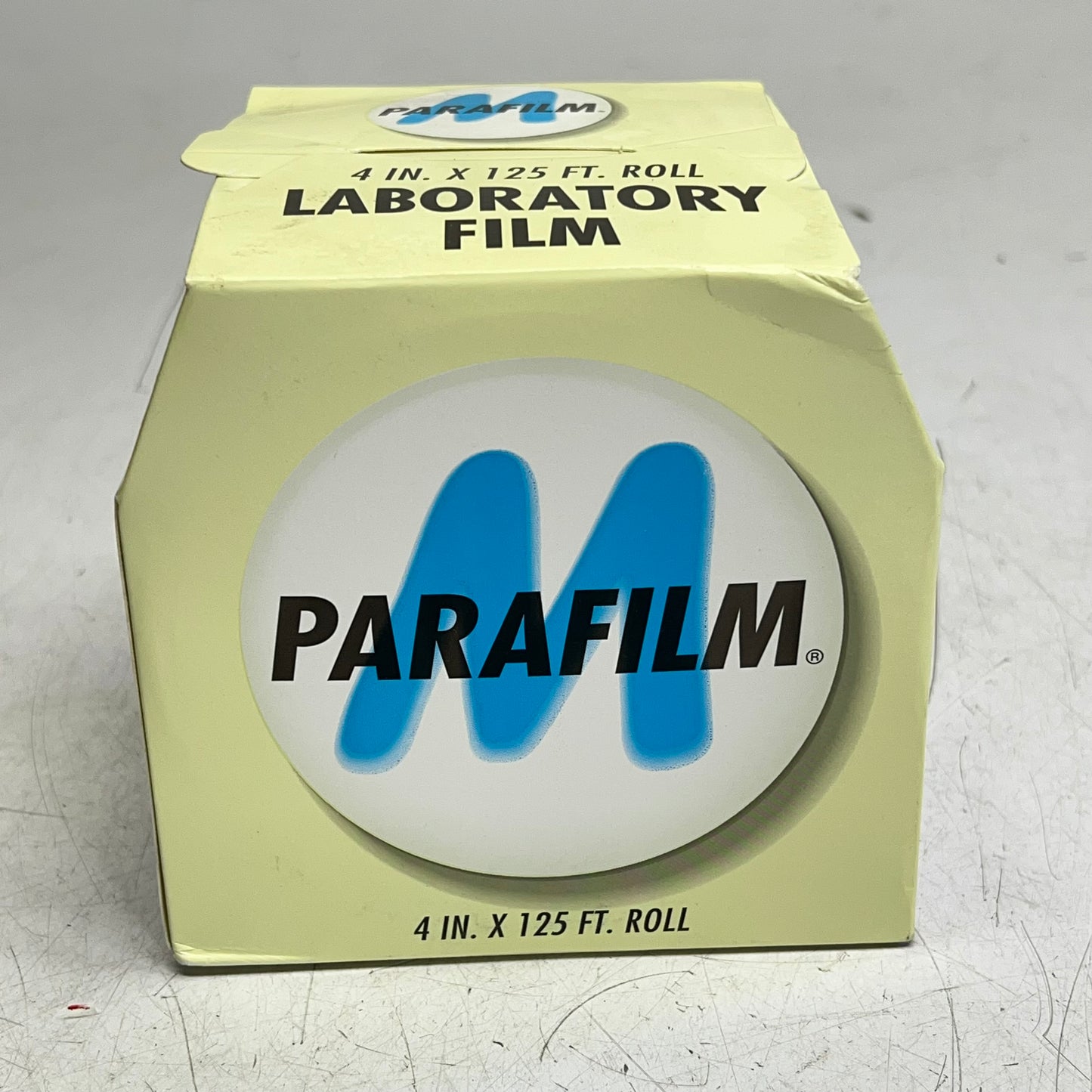 PARAFILM Flexible Laboratory Sealing Film 4" x 125' Roll Clear PM-996