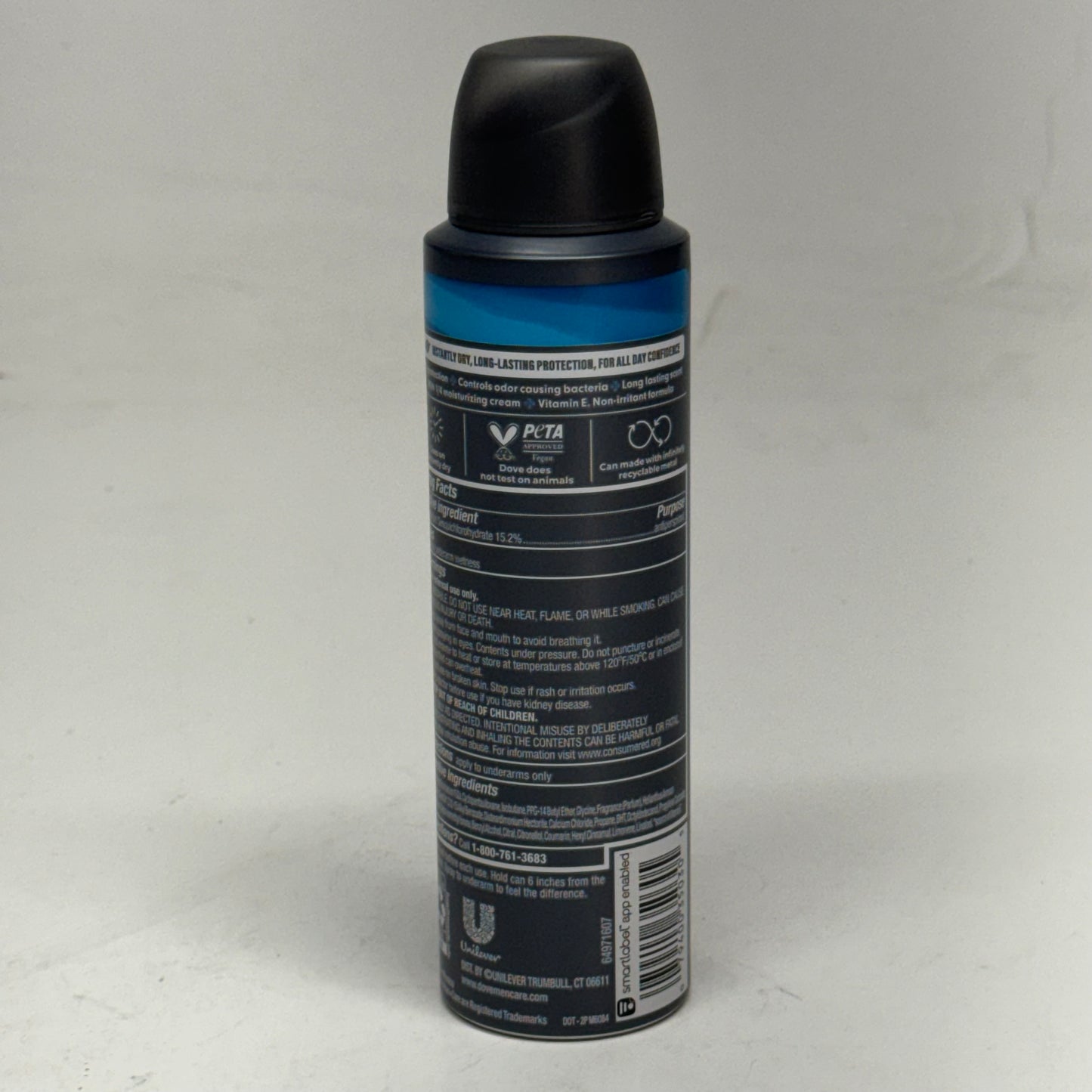 DOVE (3 PACK) Deodorant Dry Spray Men+Care Clean Comfort 72h 3.8 oz.
