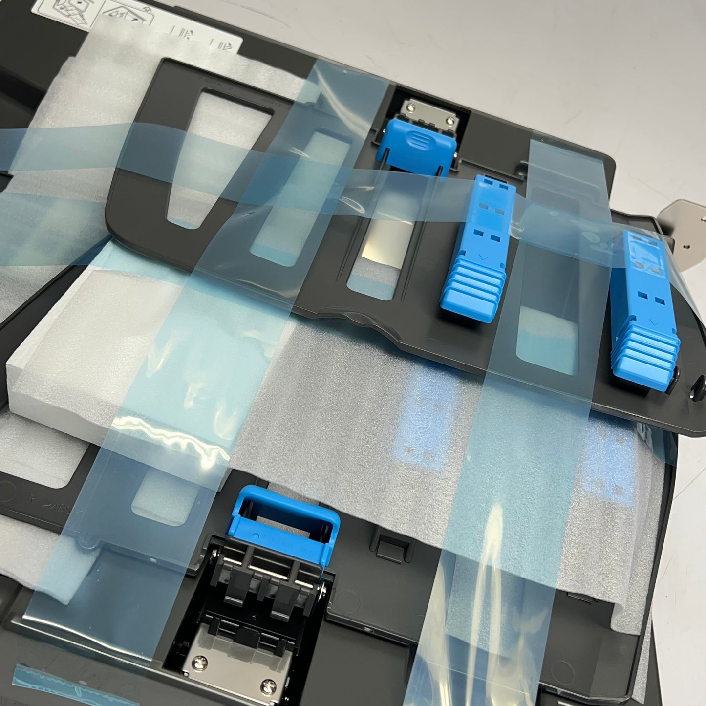 RISO Auto-control Stacking Tray Ii 1,000 Sheet Capacity  Black/Blue S-4853