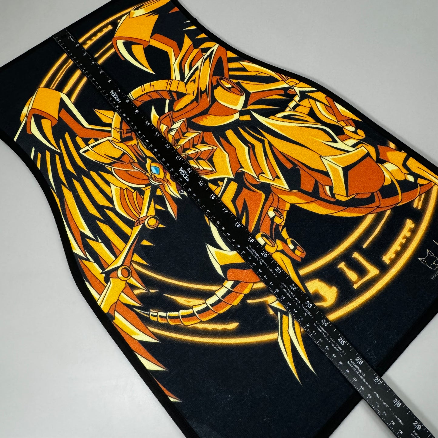 HOSHI GARAGE (SET OF 2) YU-GI-OH! Matching Wing Dragon of Ra Universal Car Mat