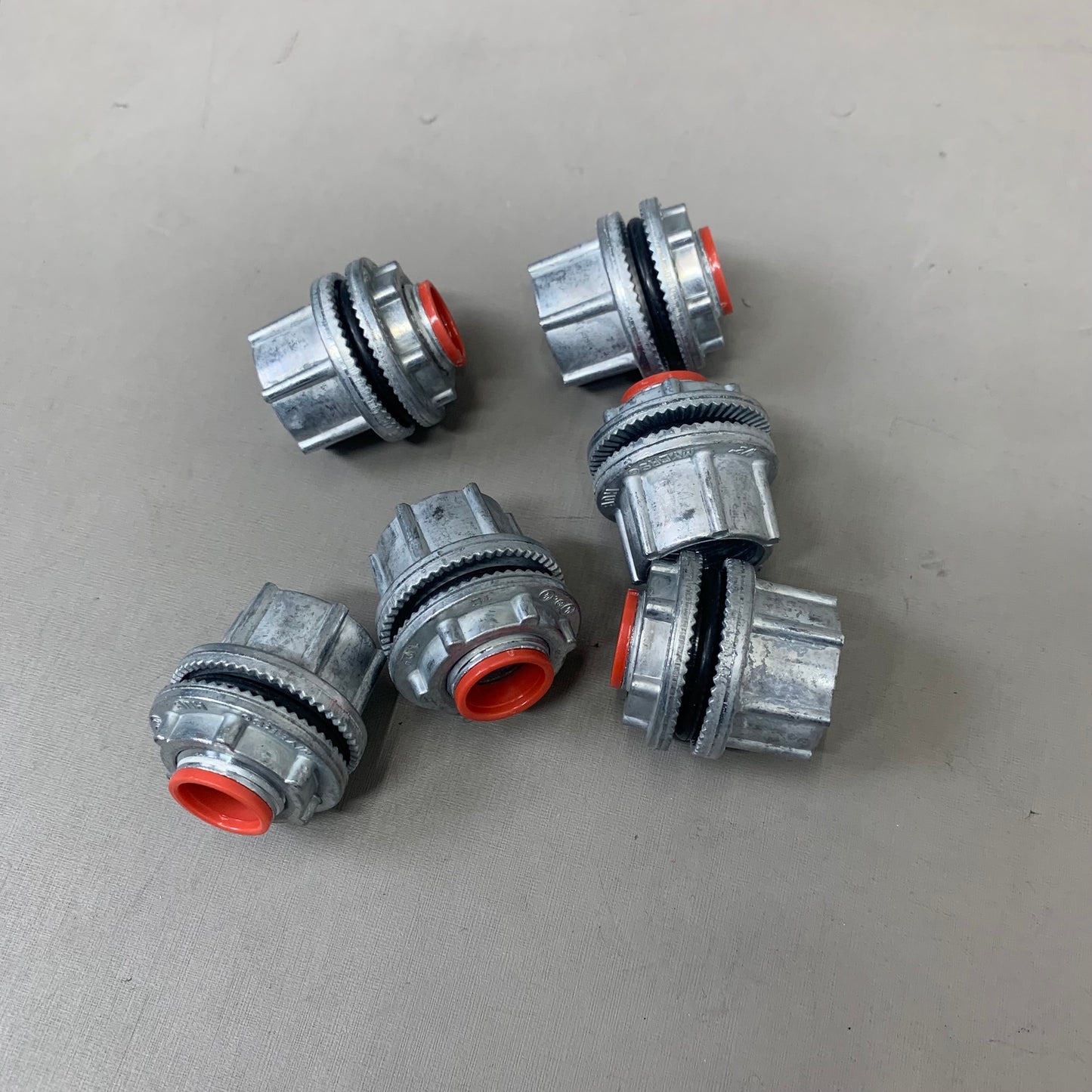 MYERS (6 PACK) Zinc Conduit Hub Scru-tite Tapered Female Threaded 1/2" ST-1