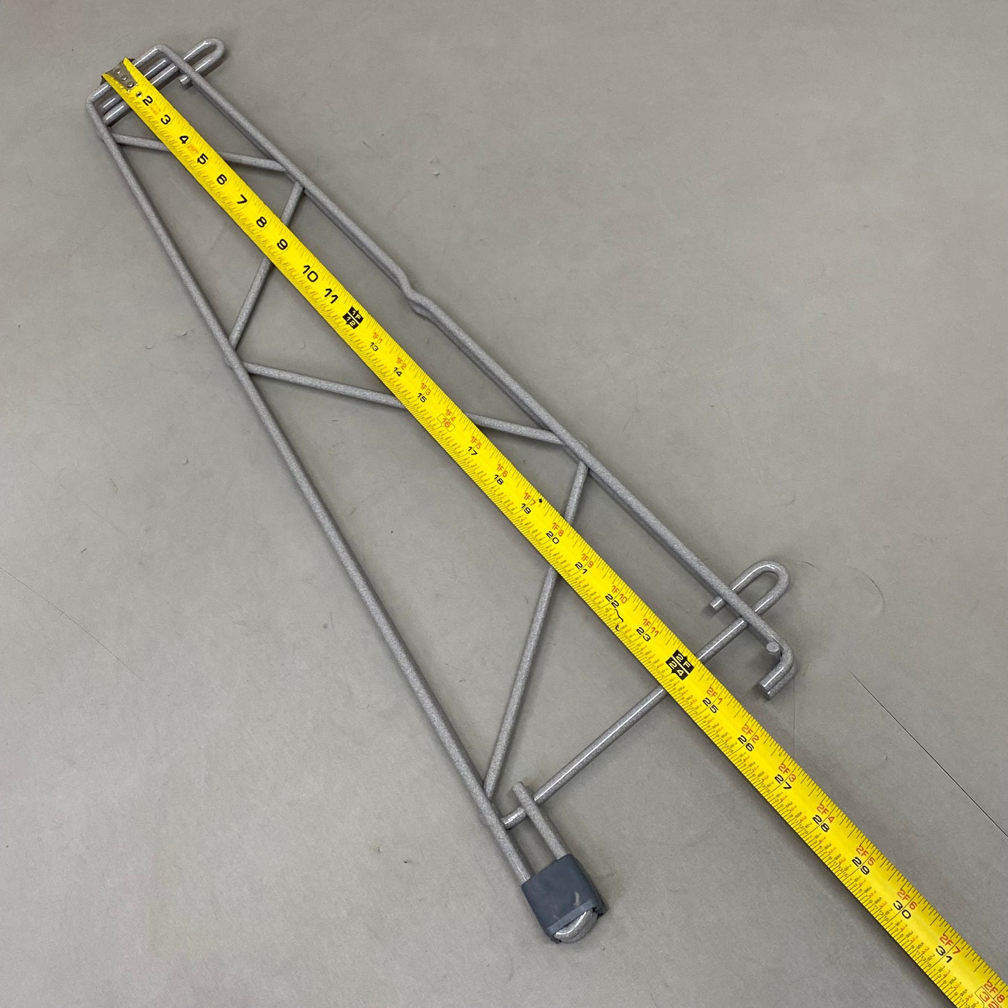 METRO (2 PK) SmartWall Shelf Support 24" Deep Shelf For 26.56"x8.19" Grey SW24K4