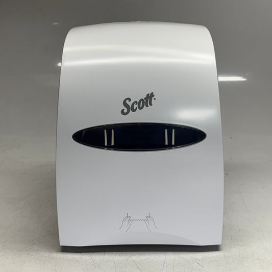 SCOTT Essential Manual Hard Roll Towel Dispenser Sz 12.6" x 16.4" x 10.1", White 46254