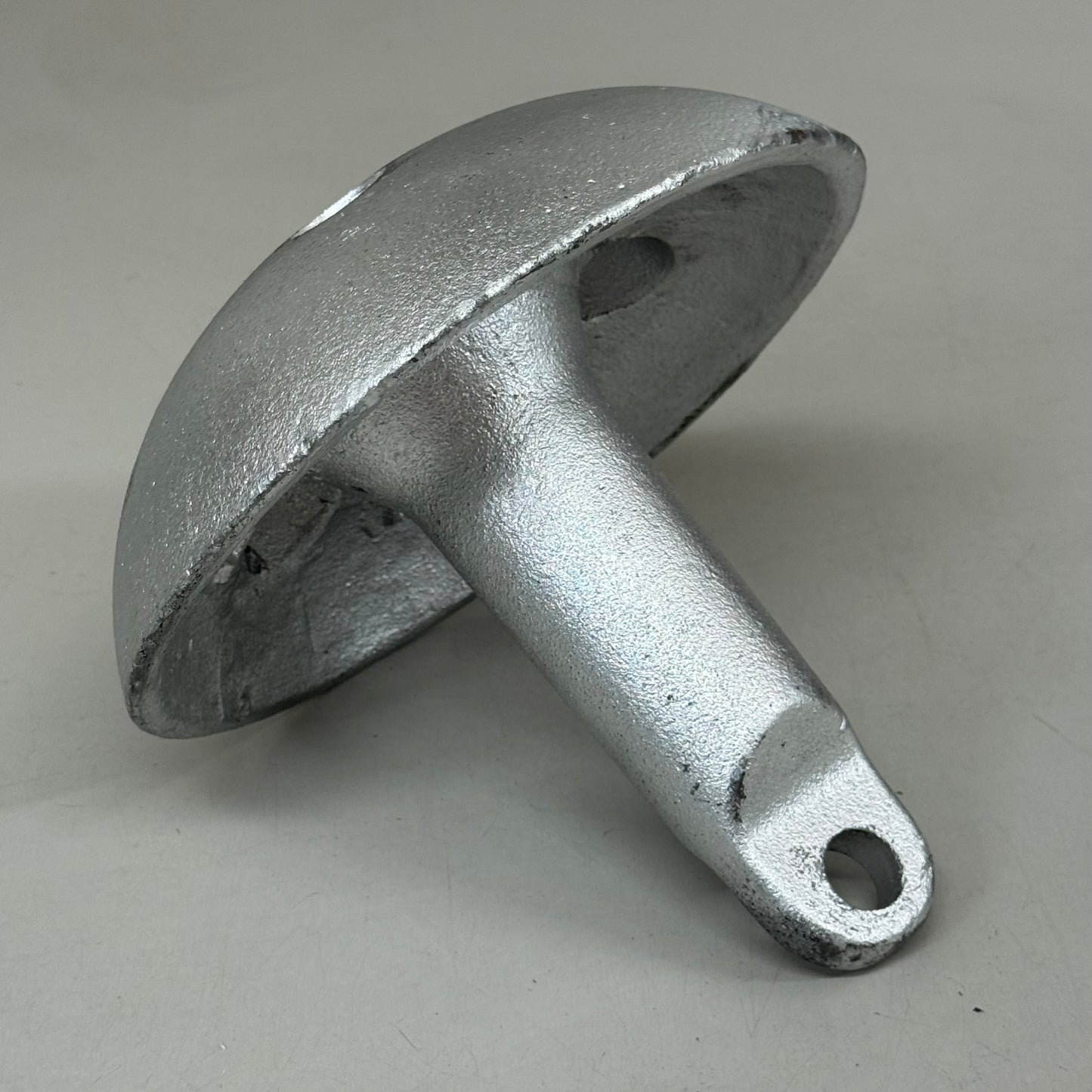 ATTWOOD Aluminum-Plated Cast Iron Steel Mushroom Anchor 15lbs Silver