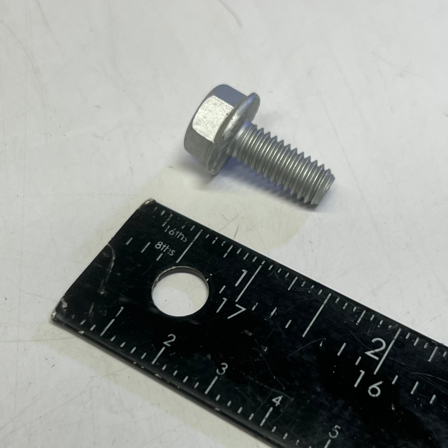 (1200 Bolts) Serrated Flanged Hex Bolt Sz 5/16-18 x 3/4 HHSF005C012GR5DOR