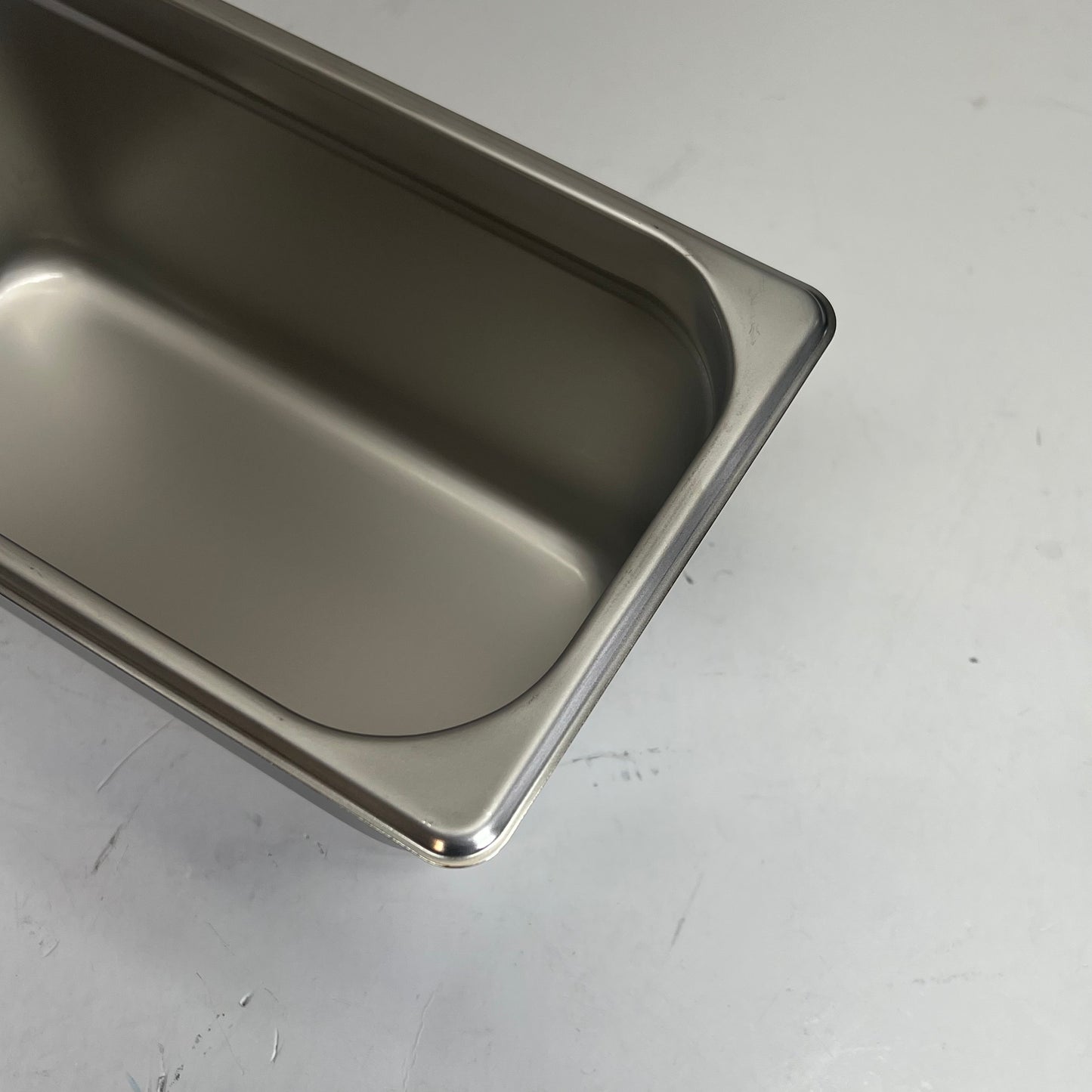 WINCO (6 PACK) Steam Table Pans Stainless Steel 1/3 Size 6" Deep SPJL-306