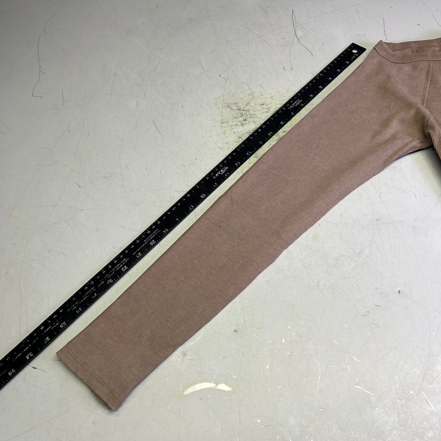 FREE PEOPLE Go To Long Sleeve Set Relaxed Fit Women's Sz M Ivory 93914455