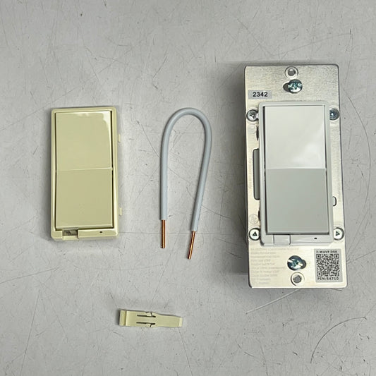 JASCO PRO Z-wave Plus in Wall Smart Switch 15 A 125V 60HZ White 76596