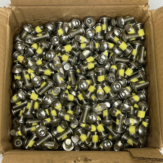 HORIZON GLOBAL (1000 Units) Stainlees Steel Button Head Socket Cap Screw Sz 7/16 01292007