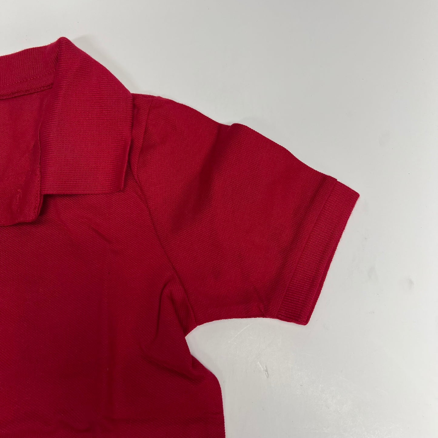 THE CHILDRENS PLACE (3 PACK) Uniform Soft Pique Polo Shirt Boy's sz 5T Red