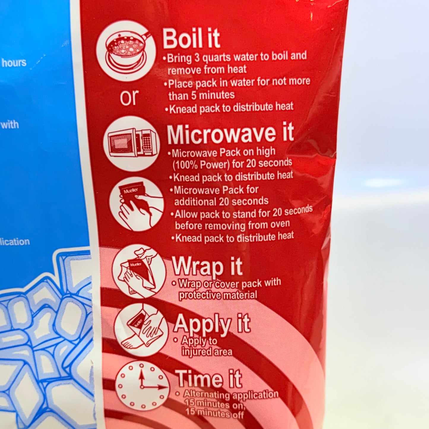 MUELLER SPORT CARE (12 PACK) Reusable Cold Hot Pack 6" X 9" - New