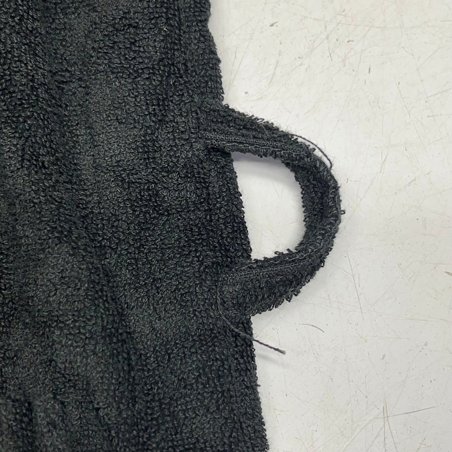 NORDIK RECOVERY Retreat Robe Ultra Plush Terry One Size Black BR-BL-1FA (Used)