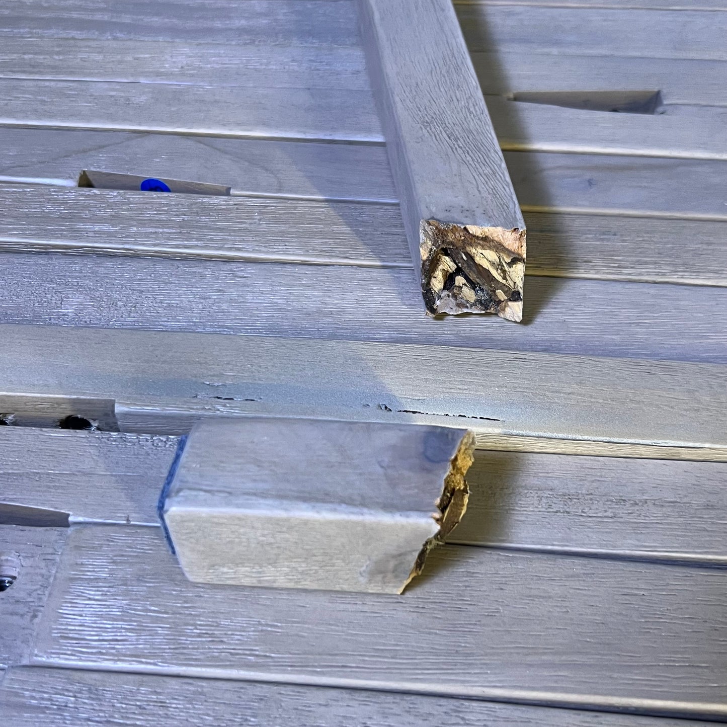 ZA@ Pallet of BOB'S Kitchen Table & Chairs 20071088002, Gray (AS-IS, Some Are Damage)