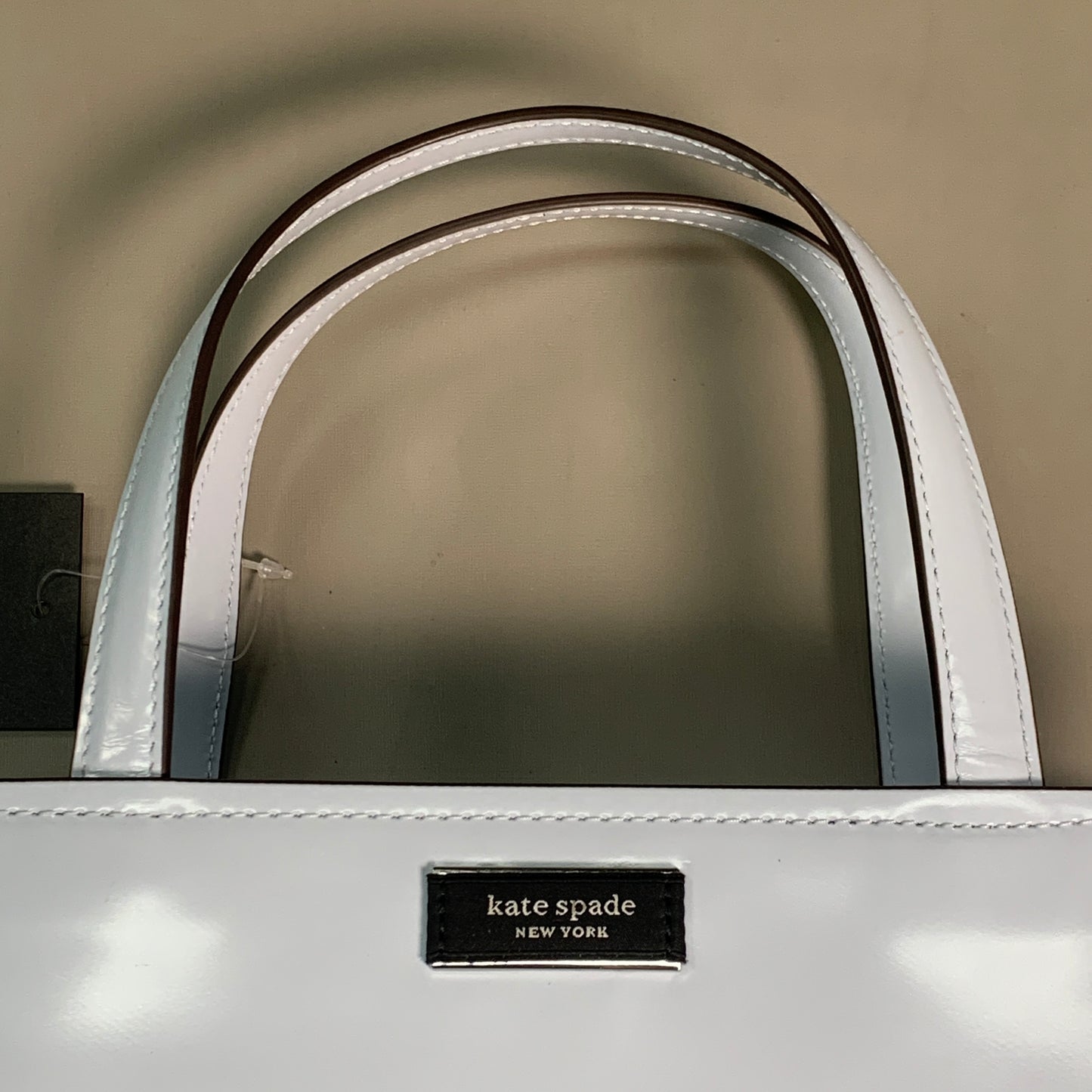 KATE SPADE Sam Icon Leather Small Tote Watercolor Blue Style No. K8818 (New)