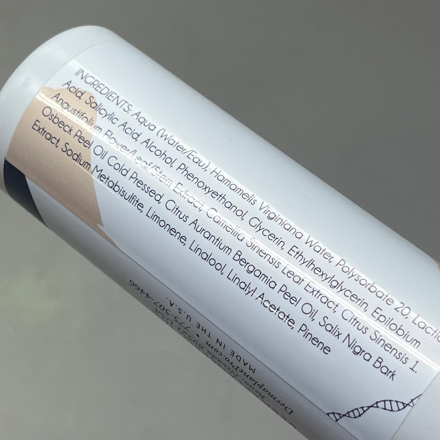 DERMAPLANE PRO AHA/BHA Skin Prep Solution Vegan & Cruelty Free 8 Fl Oz 6 M