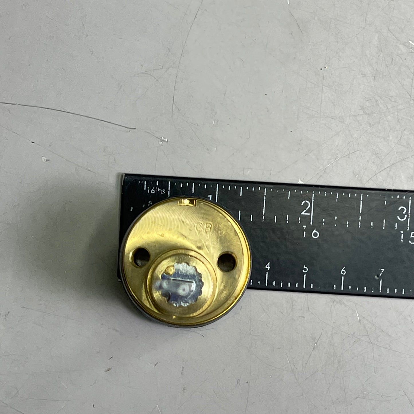 GMS (2-PACK) Russwin Lock Cylinders 1-1/8" Satin Chrome 6 Pin R118-RD1-26D-A2-6