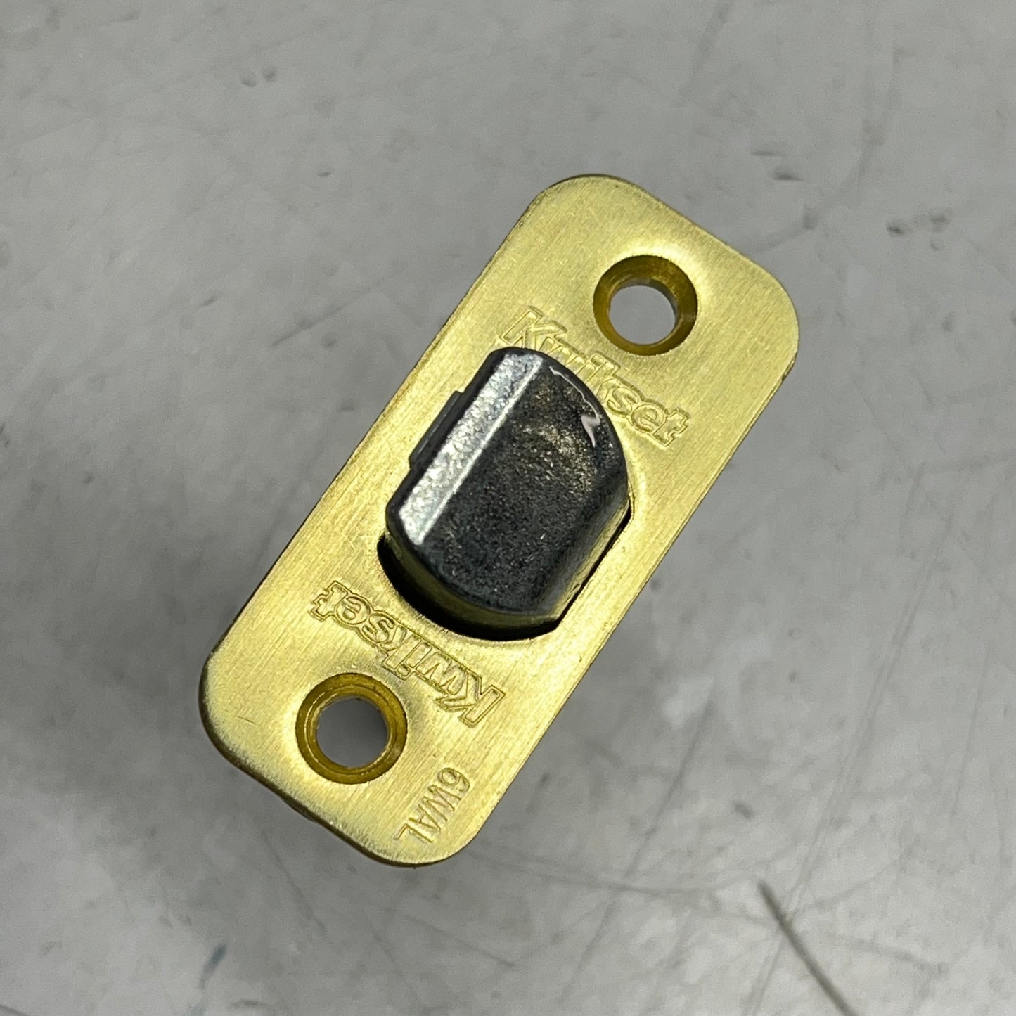 KWIKSET Singapore Passage Handle Cylindrical Lock Satin Brass 97200-932