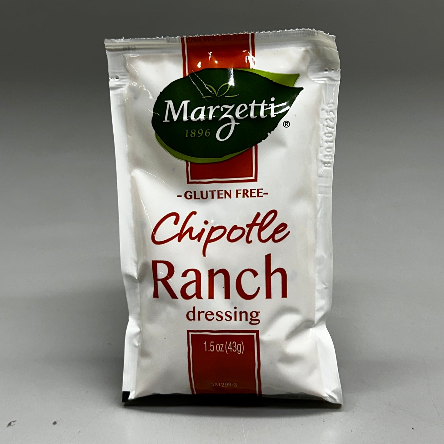 MARZETTI (60 PACK, 1.5 oz Each) Chipotle Ranch Dressing Packets BB 01/25