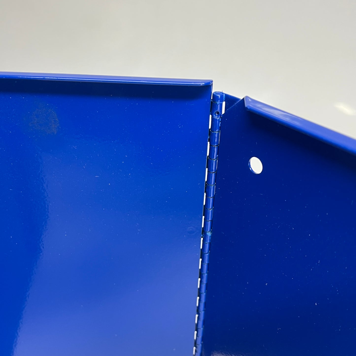 ZA@ Folding Lined Metal Panel 40"x15" Blue/Black