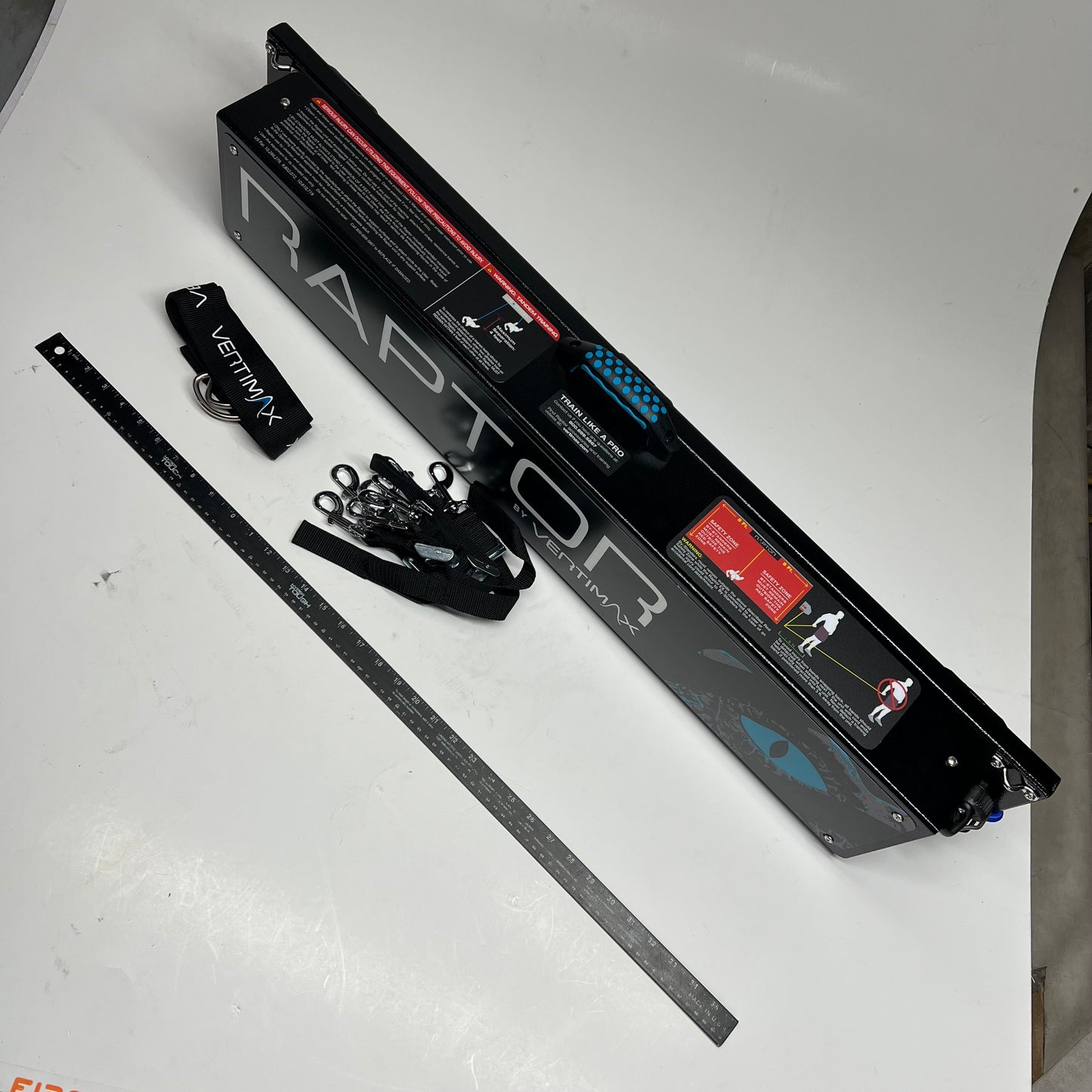 VERTIMAX Raptor Dual Bands Resistance Training System Train Up To 20 Yds Black