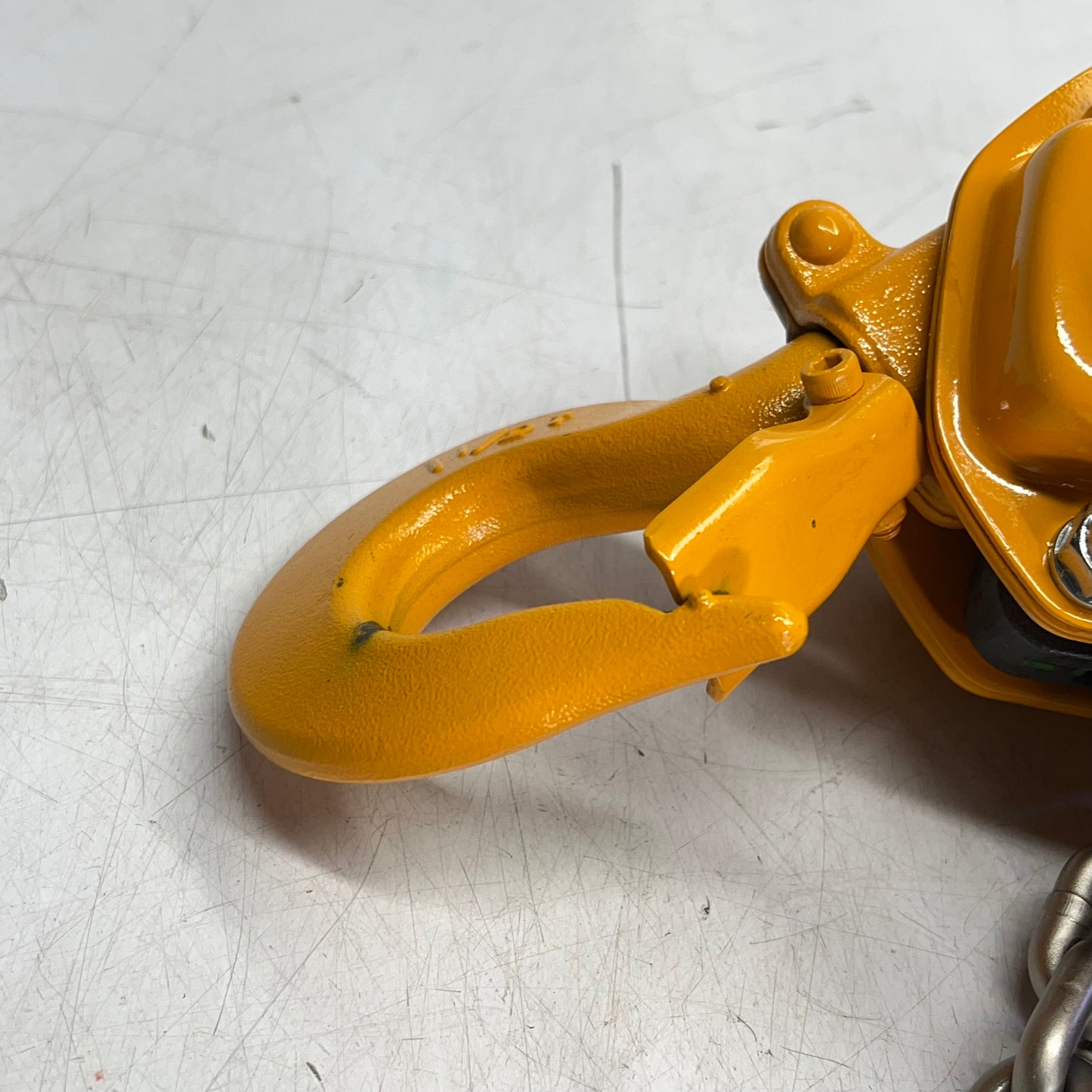 HARRINGTON 1 1/2 ton Nickel Plated Chain Die-Cast Lever Hoist L5LB015-SC-10