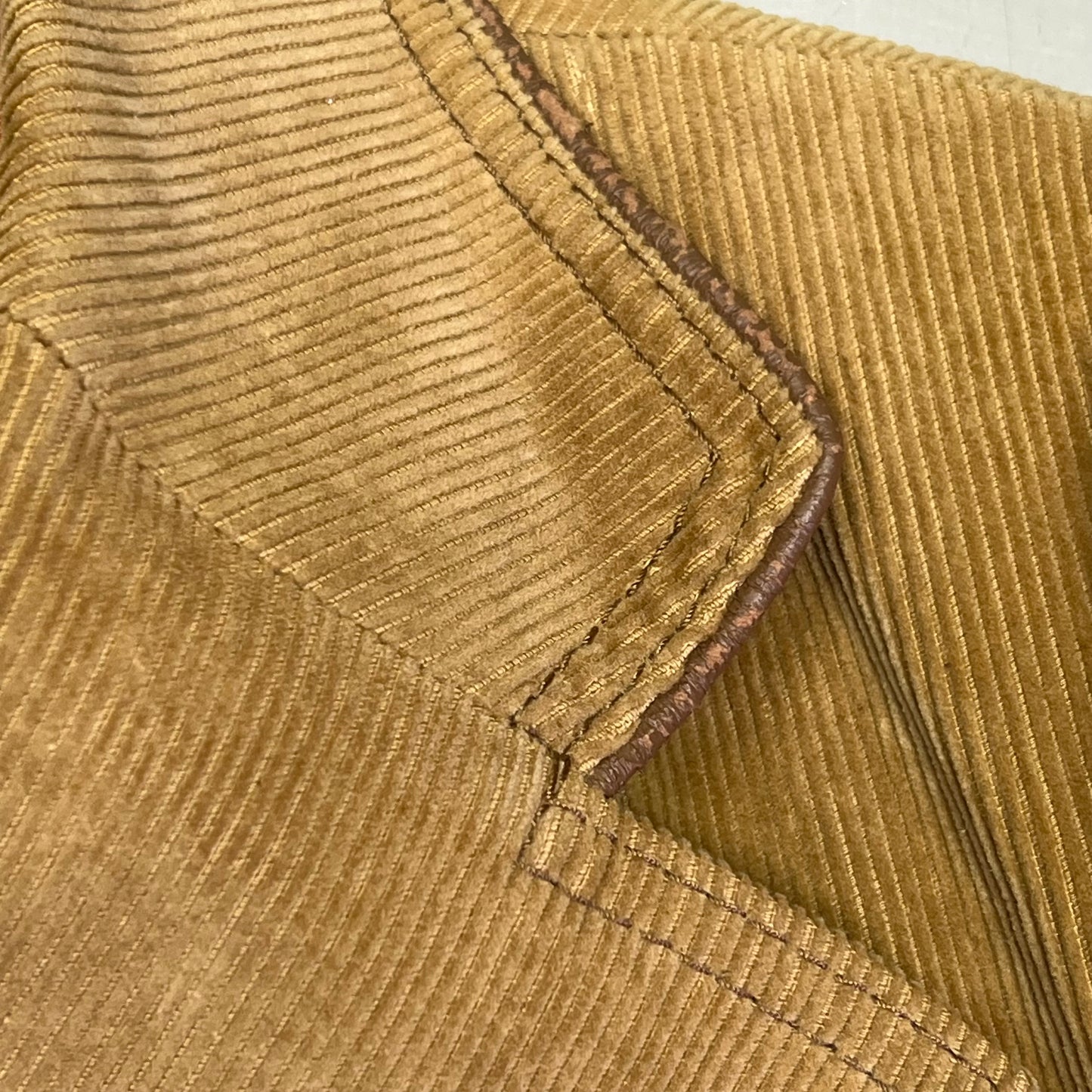 JC PENNYS Vintage 80's Style Corduroy Blazer Men's Sz 42L Dark Khaki (Pre-Owned)