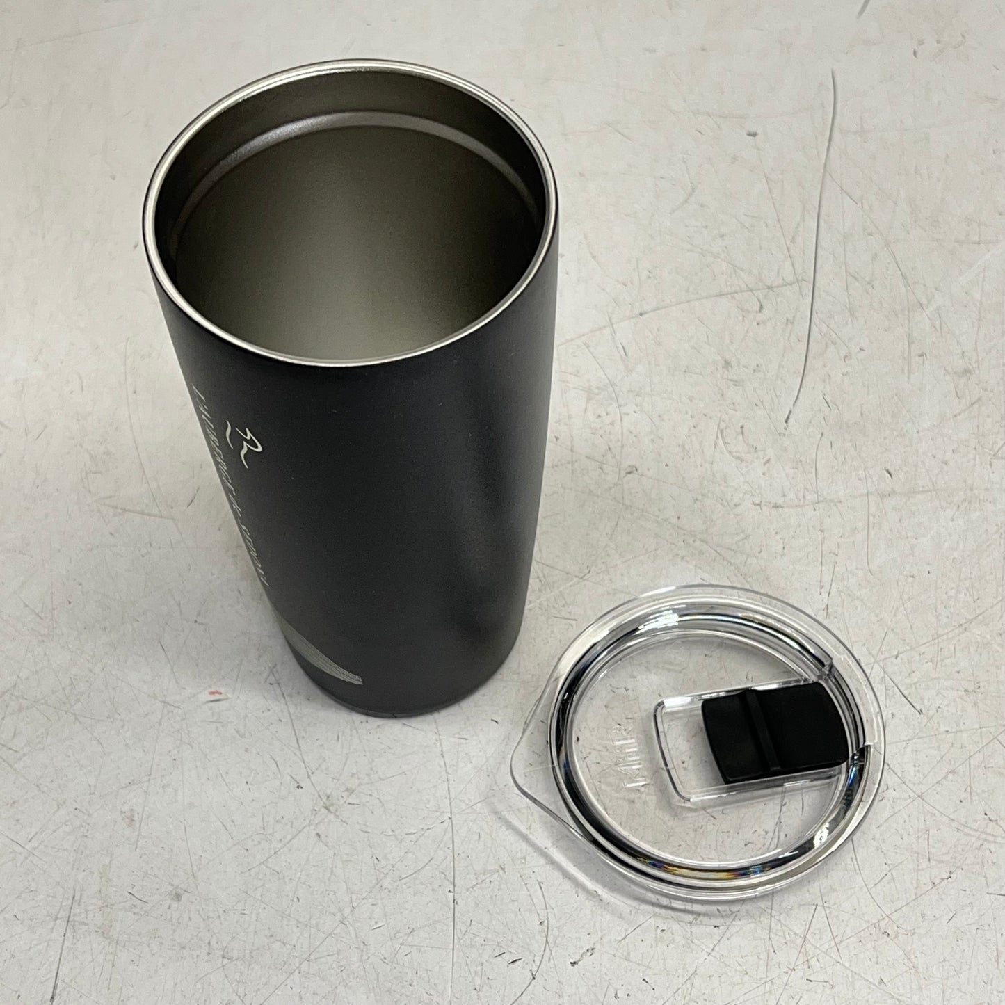 ZA@ MIIR 3d Double Wall Insulated Stainless Steel Tumbler 16oz Black w/ Hotel & Resort L'auberge De Sedona Engraved G