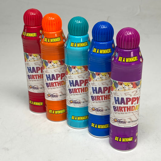 DAB O INK (5 PACK) Onedia Casino Happy Birthday Bingo Marker 4oz Assorted Colors