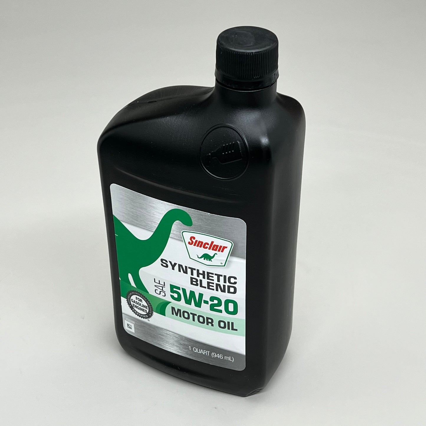 ZA@ SINCLAIR (6 PACK) Durable Strength Synthetic Blend SAE 5W-20 Motor Oil 1qt DOM 01/29/24 D