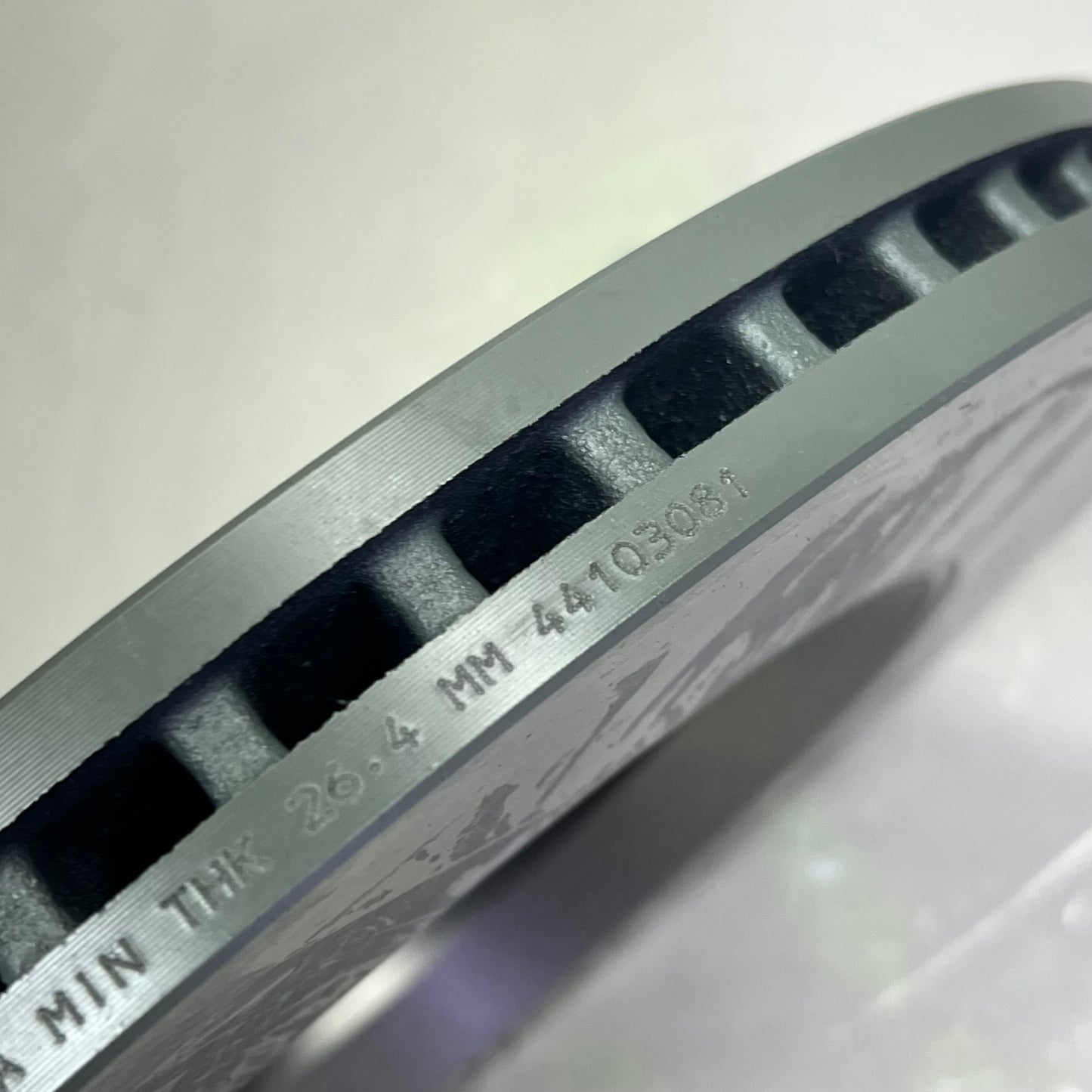 BPROAUTO  Painted Brake Rotor Front For 2018-2024 Jeep Models 1BP00096AA