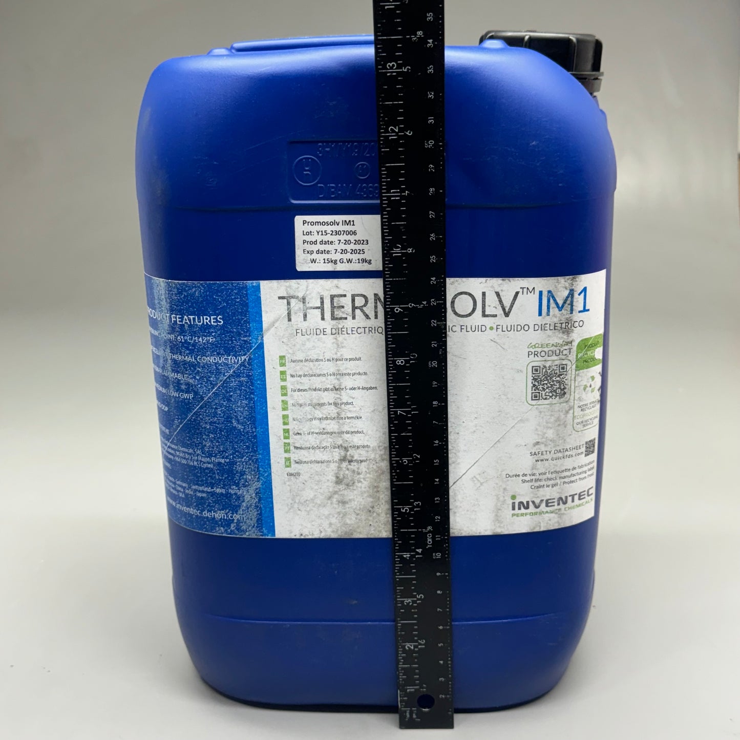 INVENTEC THERMASOLV IM1 Dialectric Fluid 13”H BB 07/25