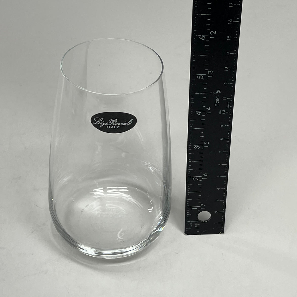 LUIGI BORMIOLI (SET OF 4) Talismano Highball Glasses Ultra Thin Rim 15.25oz