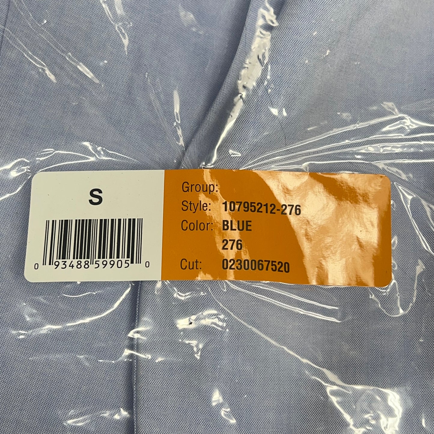 JONES New York Point Collar Long Sleeve Button Front Shirt Women's Sz S Blue