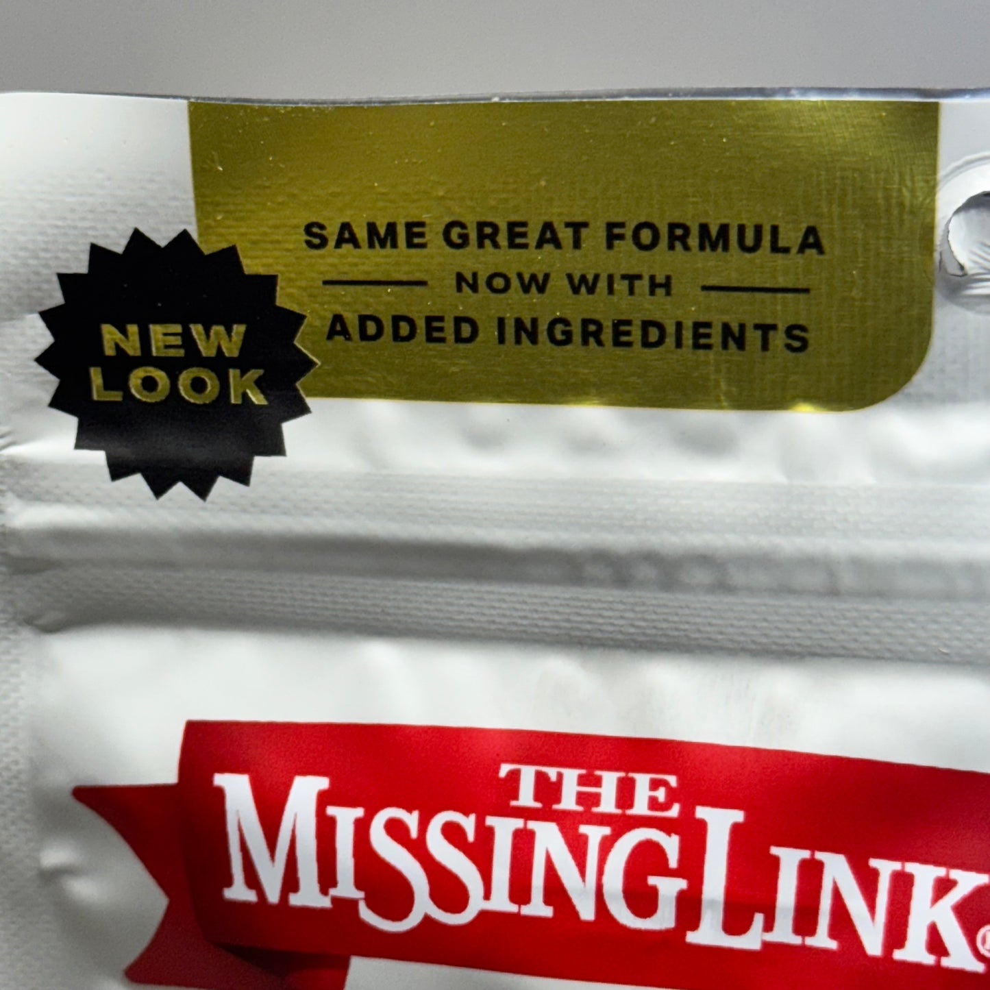 THE MISSING LINK (2 PACK, 1 lb EACH) Powerful Powder Dog Supplement BB 11/25