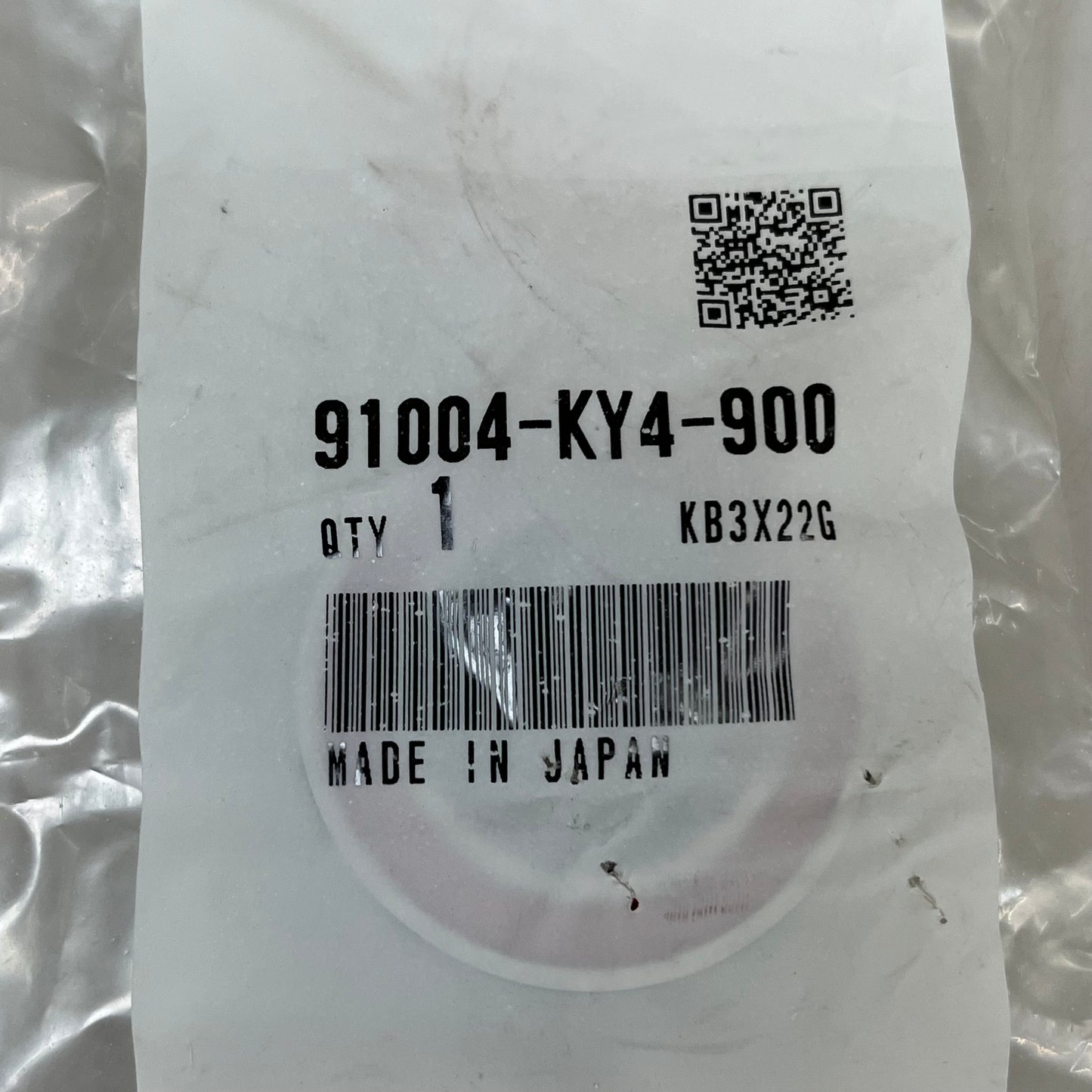 HONDA Radial Ball Bearing CR250 CRF150 R CRF150 R CRF150R OEM 91004-KY4-900