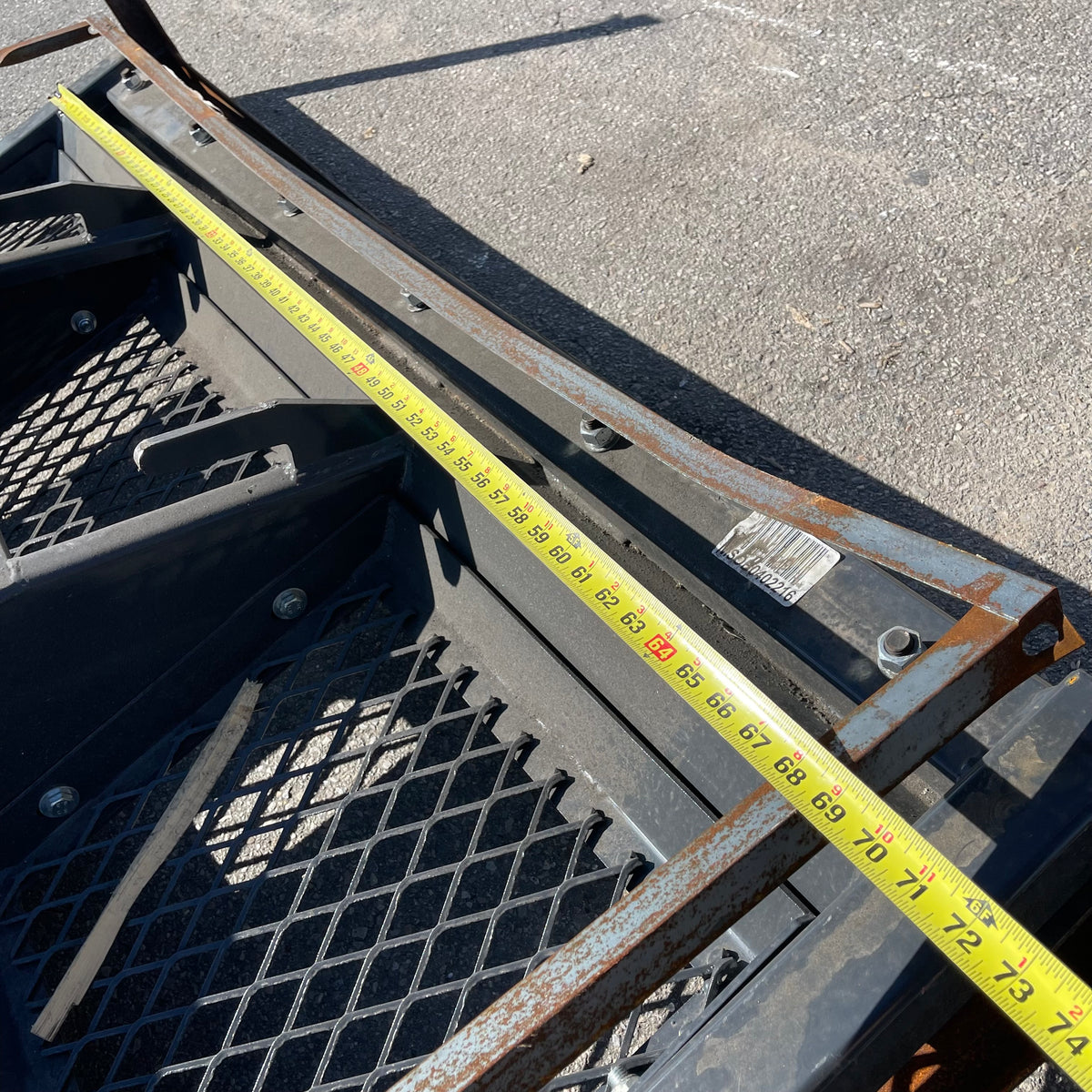 TITAN Skidsteer Land Planer 72" HYDLEPLANE72