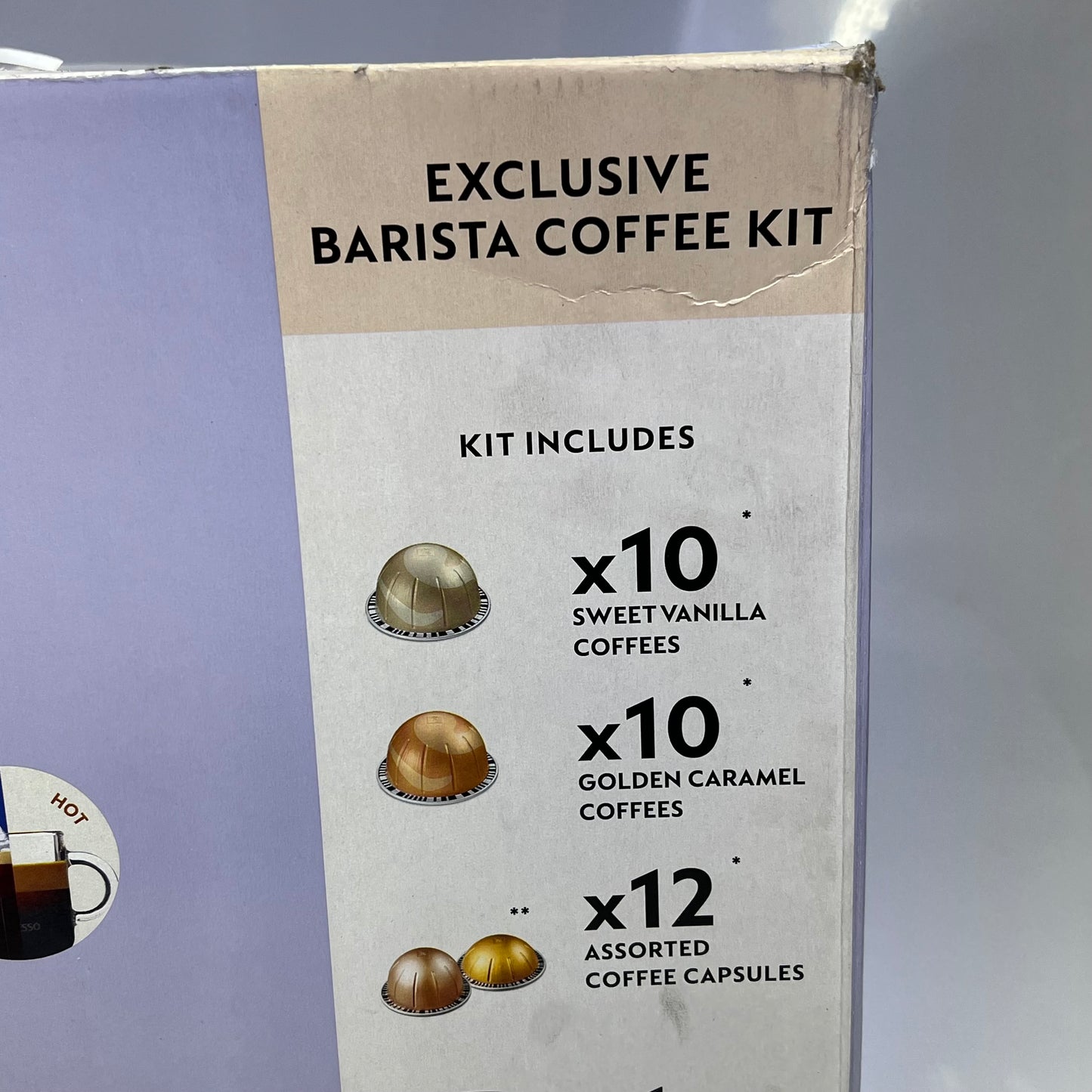 NESPRESSO Ultra Quiet Vertuo Next By De'longhi Coffee Kit Black/Silver ENV120CAE