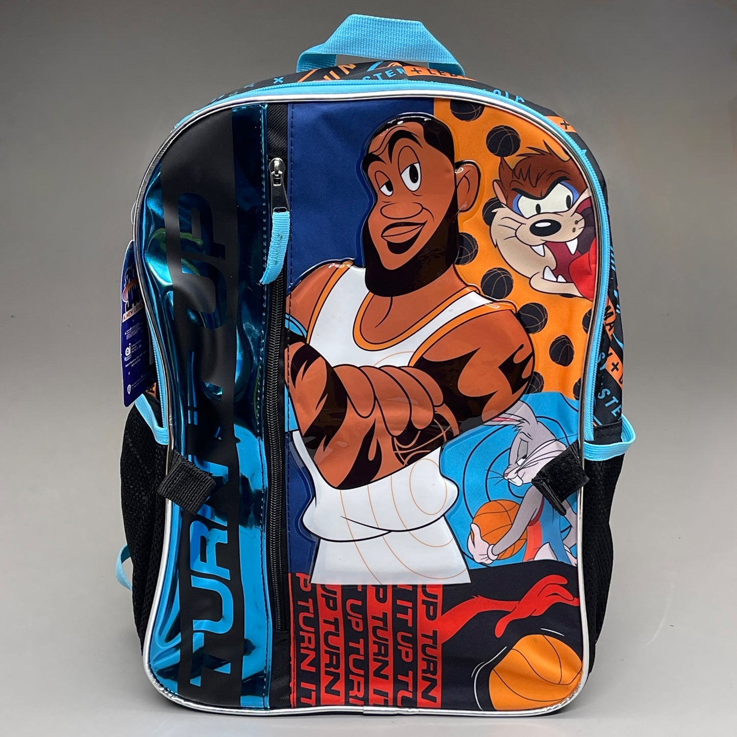 ACCESSORY INNOVATIONS Space Jam 10-PK (LeBron James) Backpack & Lunch Bag Blue