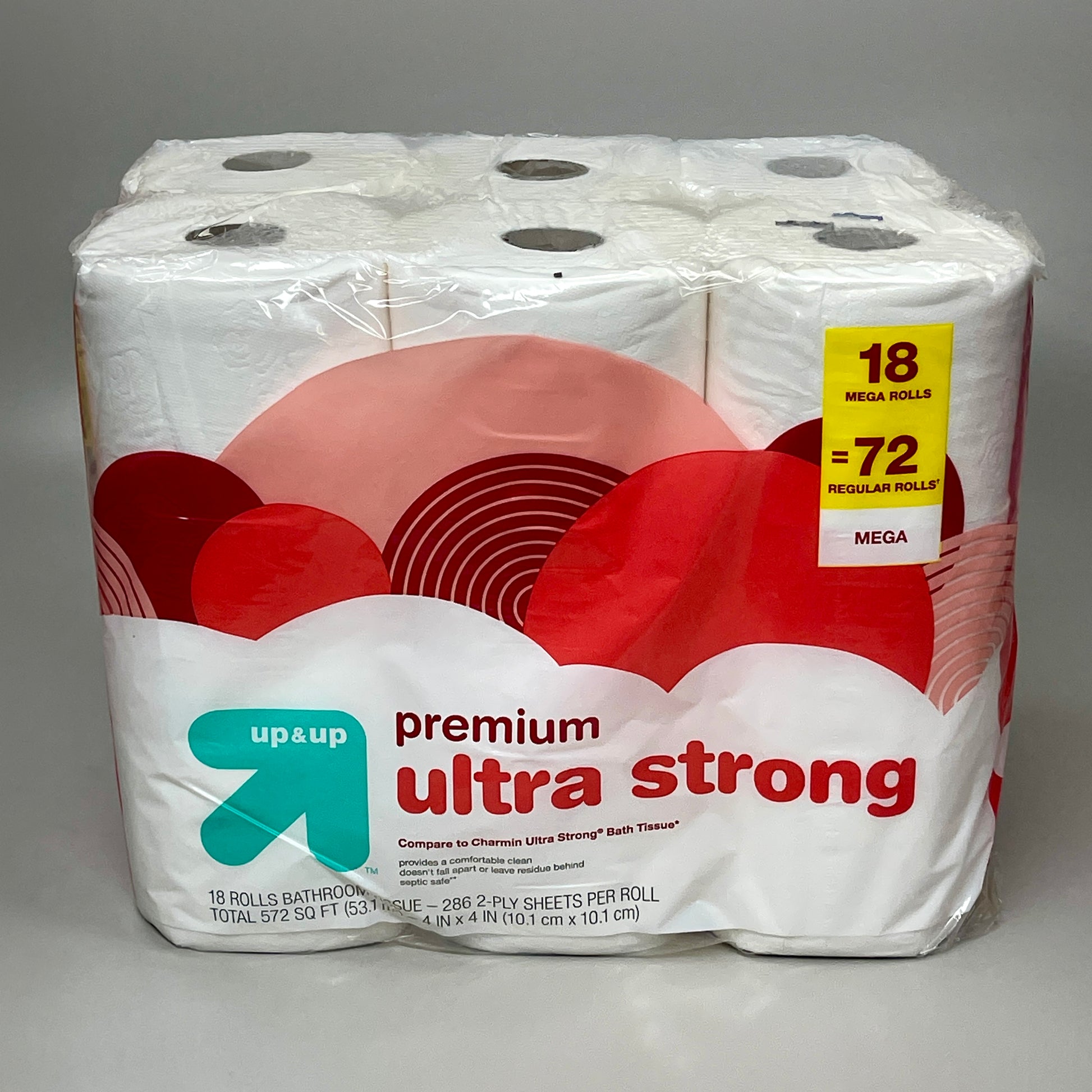 Premium Ultra Soft Toilet Paper - 12 Mega Rolls - Up & Up™ : Target