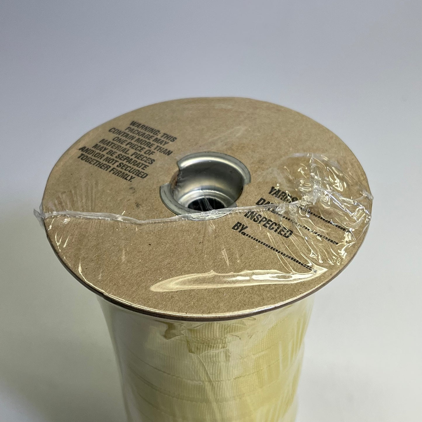 BALLY RIBBON MILLS Kevlar Tape Flame Resistant 650lbs x 40Yds Yellow 121202-650