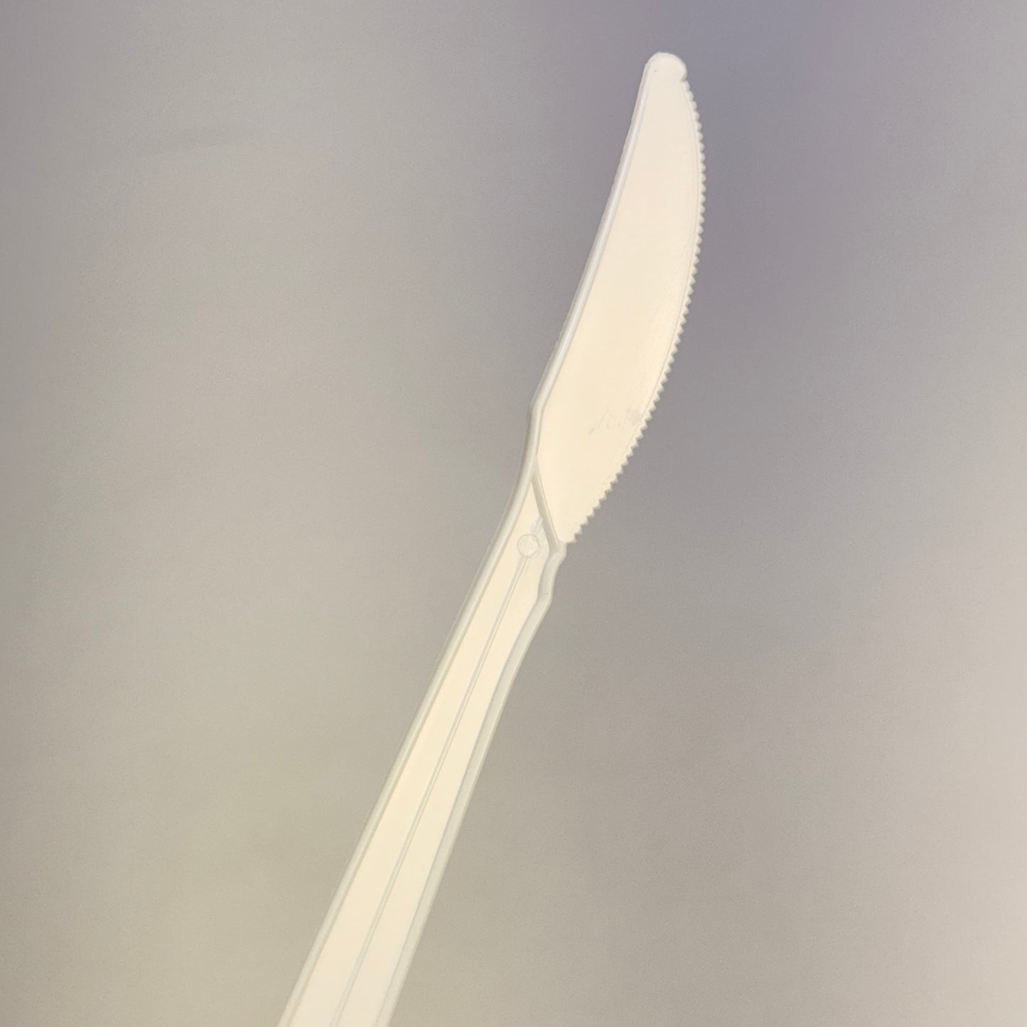 ZA@ NETCHOICE (Box Of 1000) White Knife Medium Weight Polypropylene 406017 A